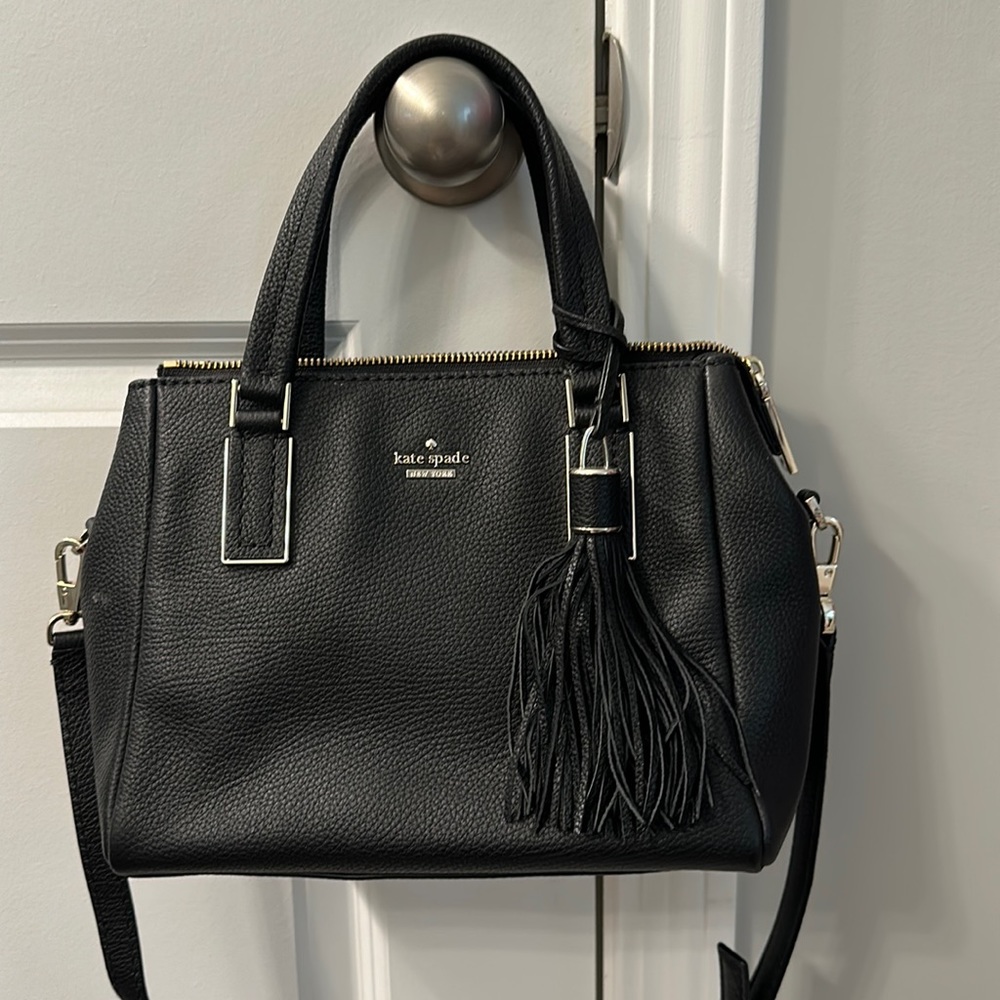 Kate Spade Pebbled Leather Purse with Shoulder Strap
